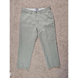 Lands End Sz 38 Traditional Fit Green Pants